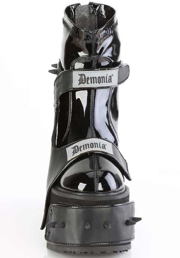 Demonia Black Transformer-808 Platform Boots - Preorder