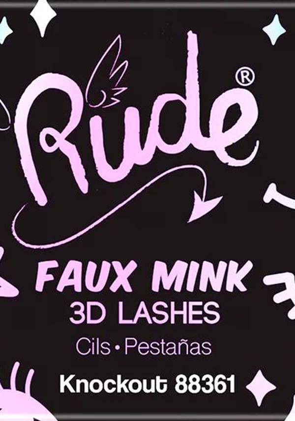 Essential Knockout Style 3D Faux Mink Eyelashes for a Glamorous Look