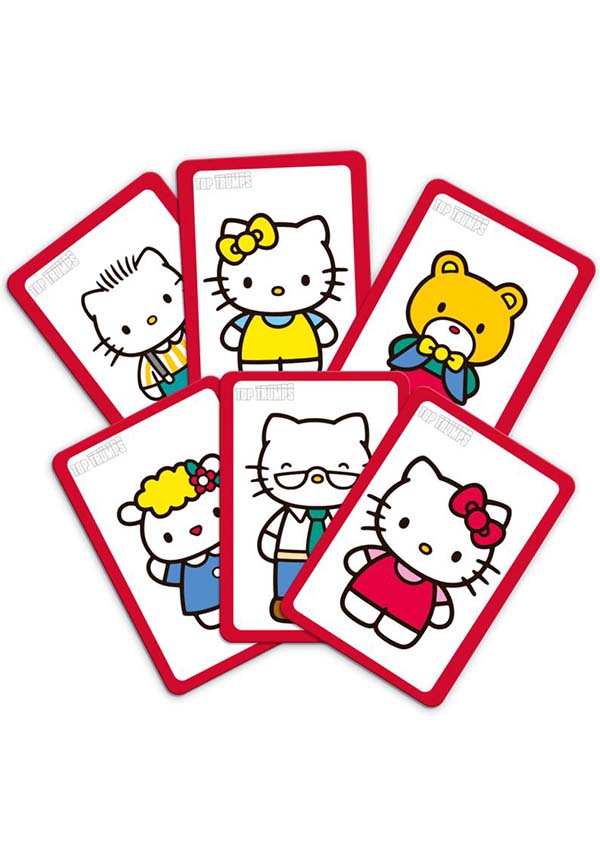 Portable Hello Kitty Top Trumps Match Board Game for Kids Aged 4+