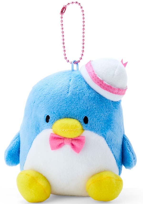 Adorable Tuxedo Sam Plush Keychain for Backpacks and Bags