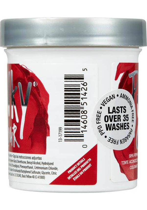 Vibrant Vermillion Red Semi - Permanent Conditioning Hair Colour