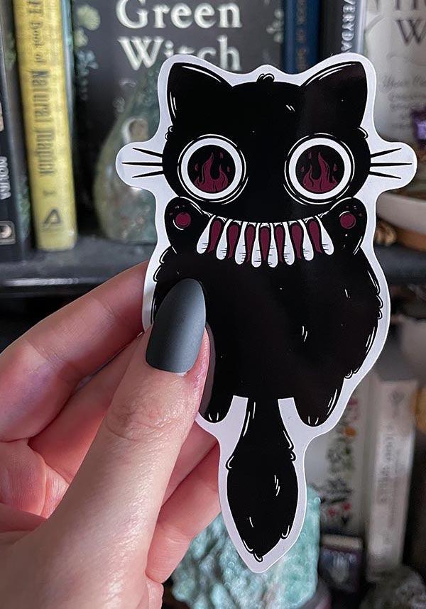 Handmade Voidling Glowing Neck - Ruff Cat Sticker