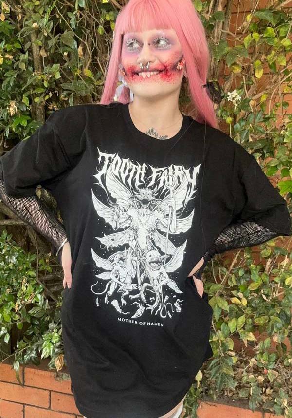 Scary Tooth Fairy Themed Cotton T - SHIRT for All