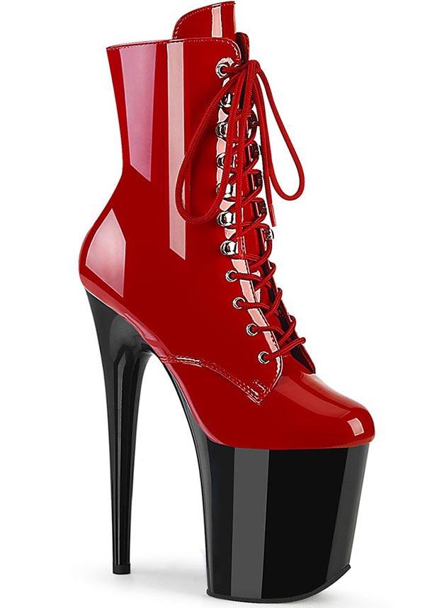 PRE-ORDER: Red Flamingo-1020 Platform Heel Ankle Boots