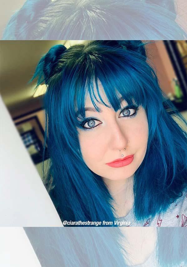 Manic Panic Amplified Semi - Permanent Cream Hair Color in Voodoo Blue Shade