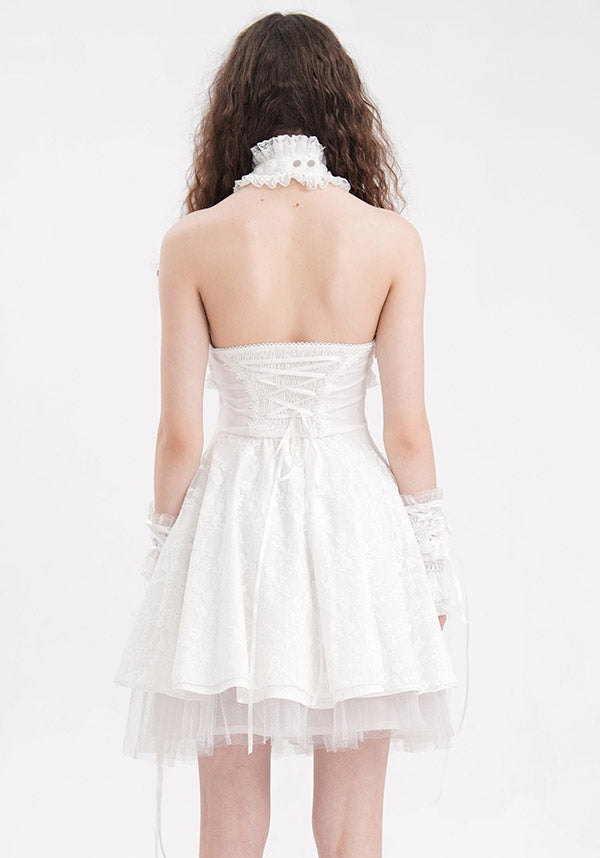 Cursed Saint Women's Haunting Dress for Spooky Nights