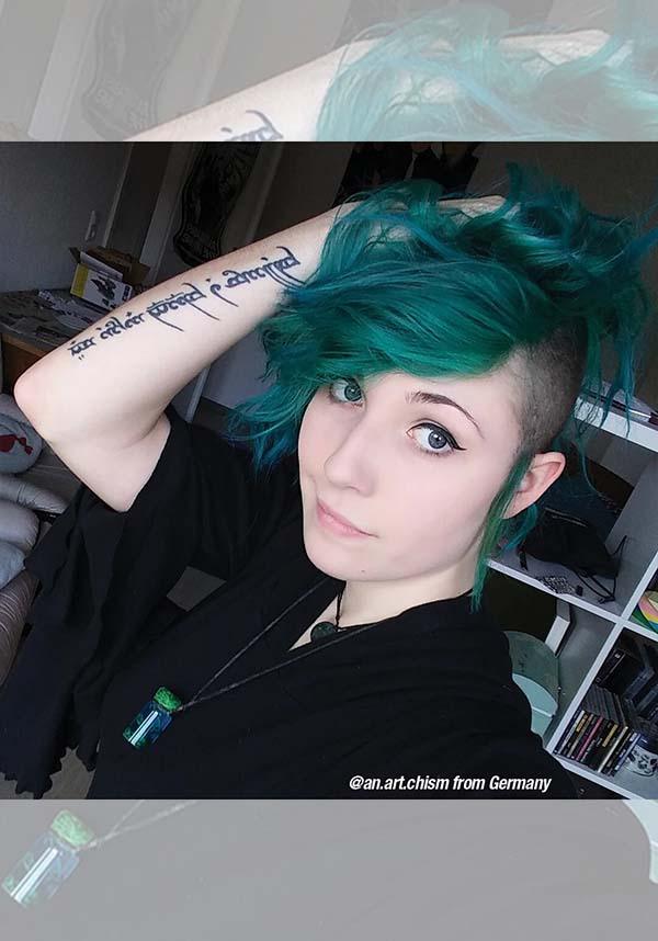 Classic Enchanted Forest Teal Green Semi - Permanent Hair Dye