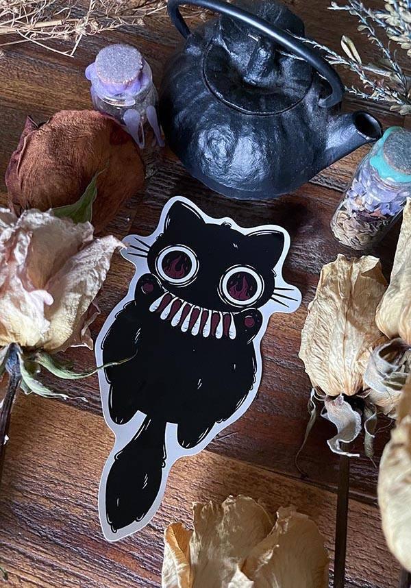 Handmade Voidling Glowing Neck - Ruff Cat Sticker