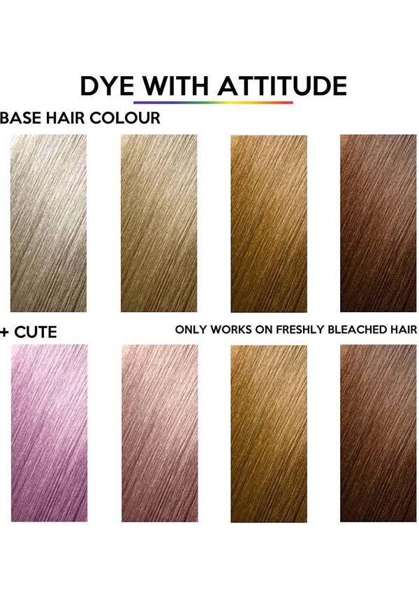 Attitude Cute Pastel Pink Semi - Permanent Hair Colour for a Kawaii Look