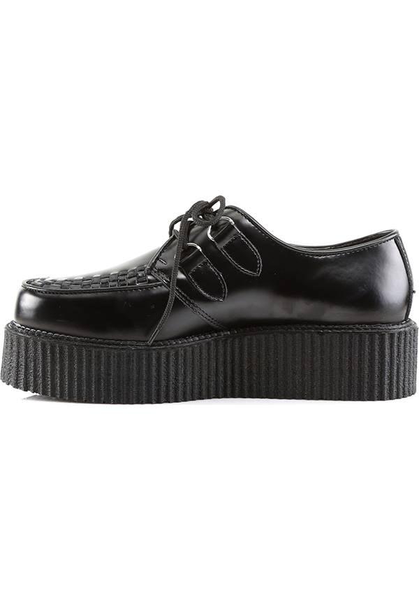 PREORDER - Demonia Platform Creeper Shoes - CREEPER - 402 in Black Color