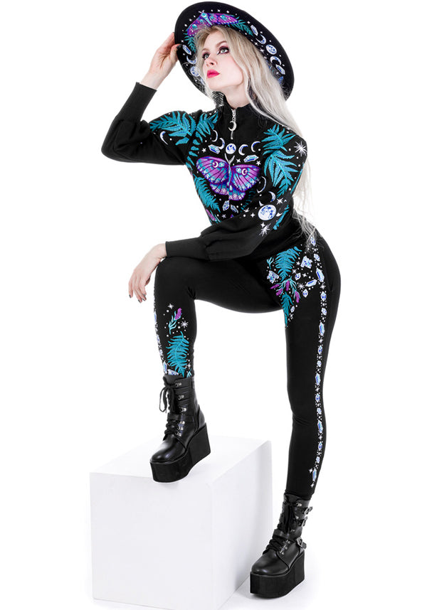 Embroidered Enchanted Forest Comfortable Sweatpants for Magic Lovers