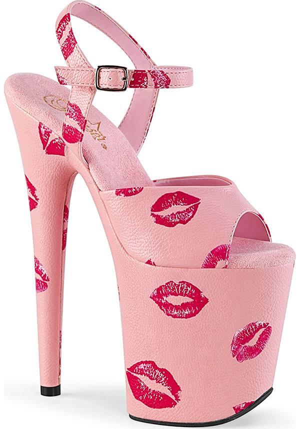 Flamingo Brand 809 Kisses Pink Platform Heels for Women [Pre - order Available]