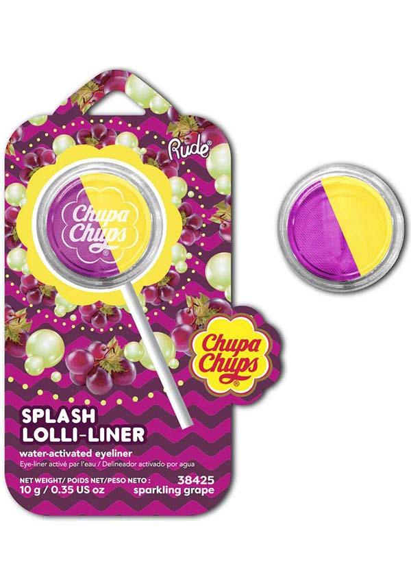 Chupa Chups Sparkling Grape Splash Lolli Liner - 5 Flavors, Double Colors