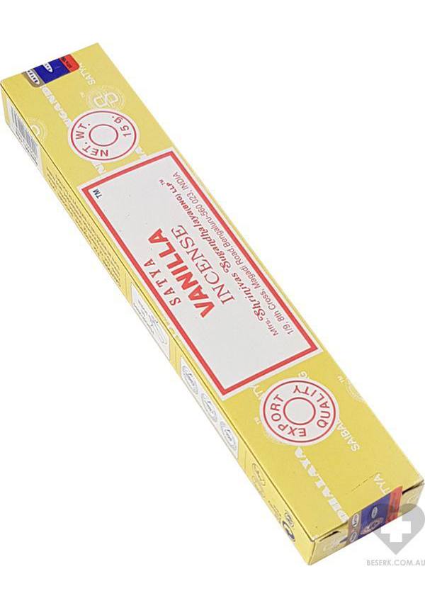 Vanilla-Scented Hand-Rolled Incense Sticks for Mood Enhancement