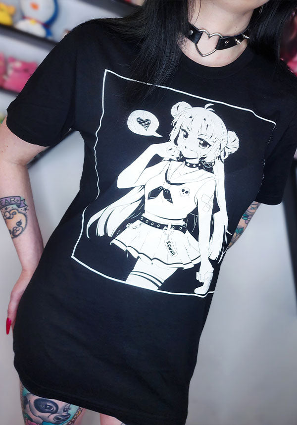 Anime and Gothic Inspired Unisex Usagi T-Shirt