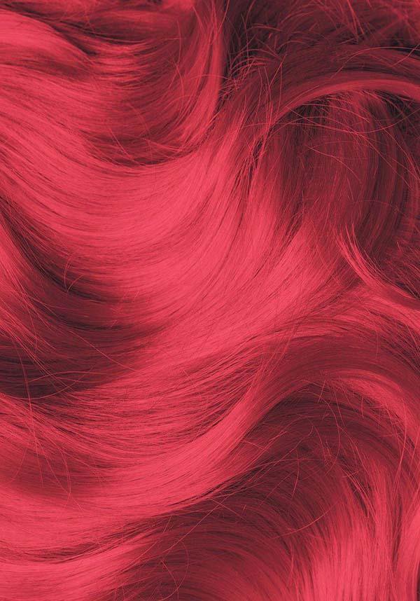Classic Semi - Permanent Electric Watermelon Hair Dye with Neon Pink Shade