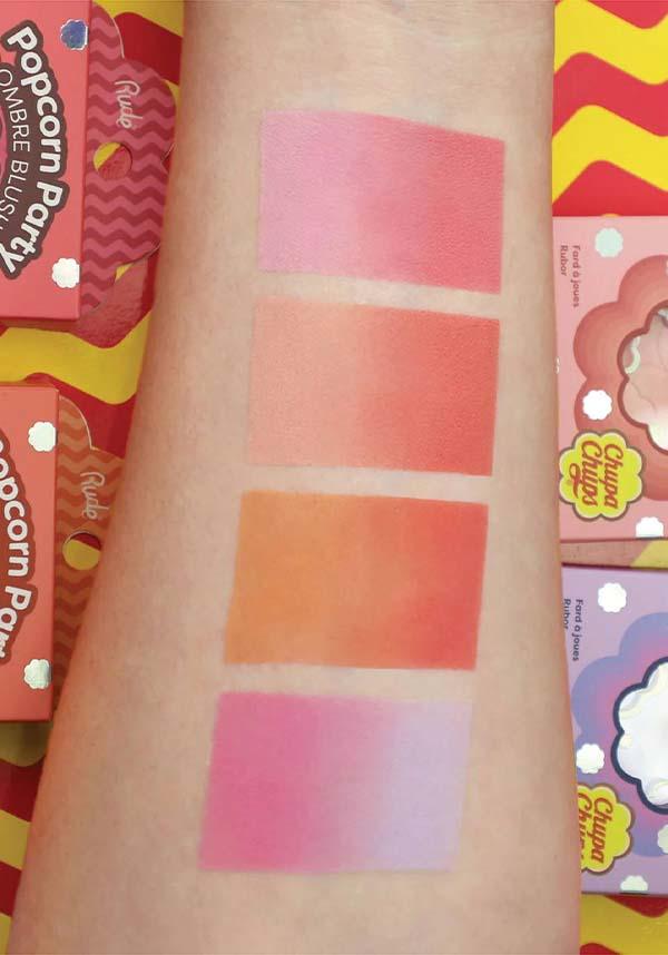 Chupa Chups Party Ombre Blush Makeup in Champagne Grape Flavor - Ideal for a Sweet Look