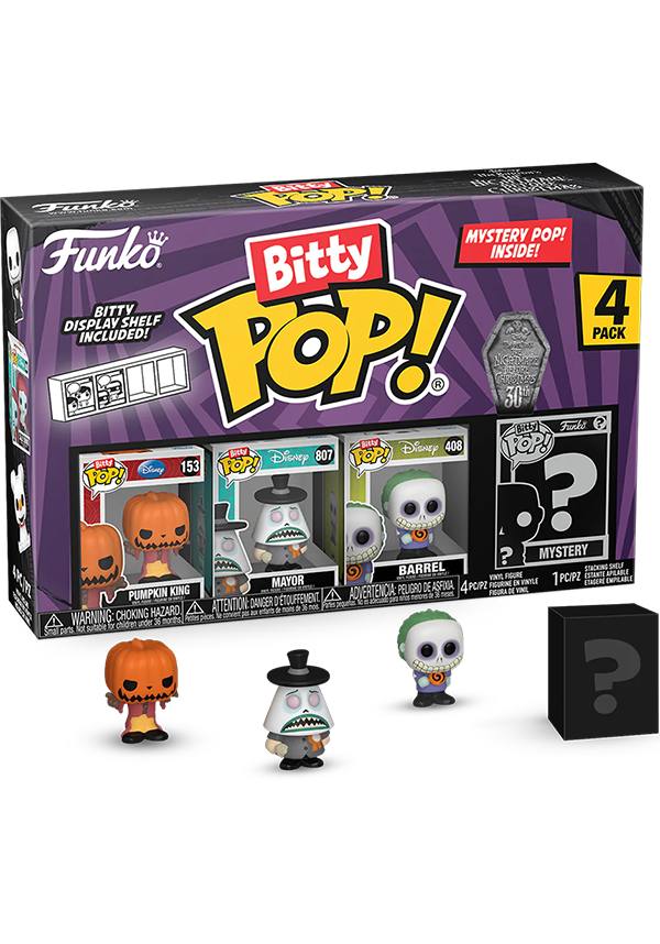 The Nightmare Before Christmas 4-Pack Bitty POP! Vinyl Figures
