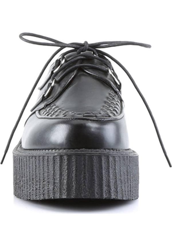 Black Demonia V-CREEPER-502 Platform Creepers - Preorder Available