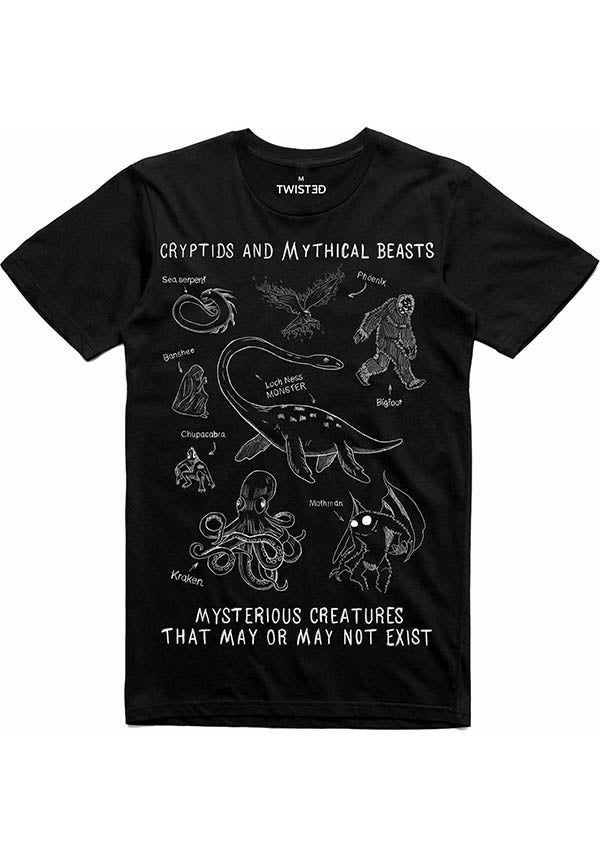 Mysterious Cryptids Inspired Unisex T-Shirt