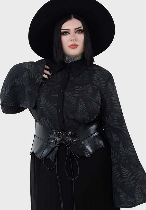 Equinoxx Fashionable Long - Sleeved Shirt with Unique Prints and Button Details