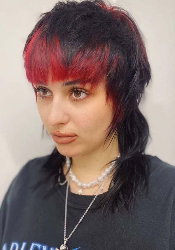 Vermillion Red Semi - permanent Hair Colour for Bold Queens
