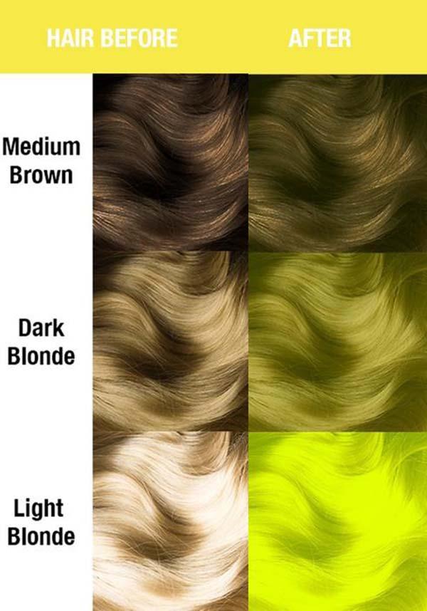 Manic Panic Electric Banana Amplified Semi - Permanent Hair Dye for Stunning Colour