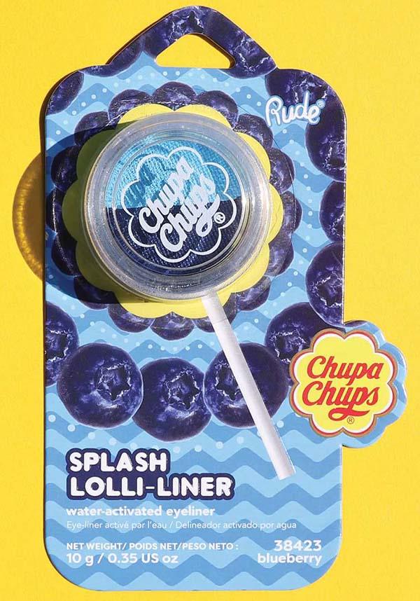 Chupa Chups Blueberry Splash Lolli Liner - 5 Yummy Dual - Hue Varieties