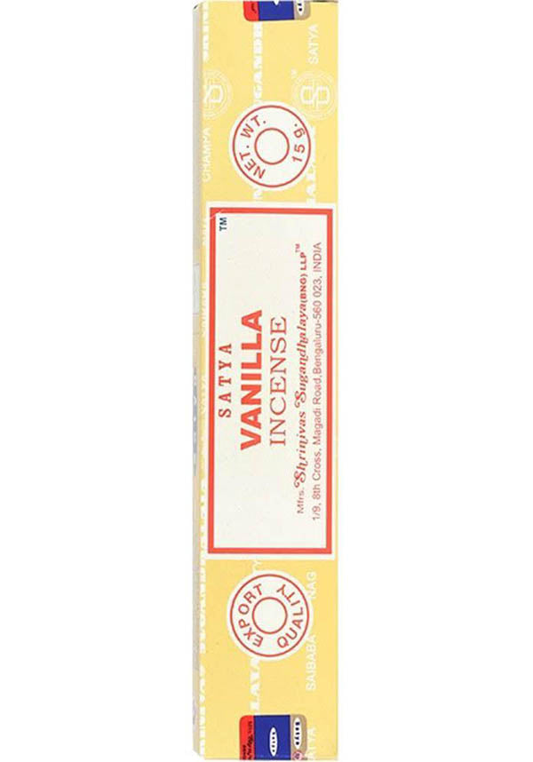 Vanilla-Scented Hand-Rolled Incense Sticks for Mood Enhancement