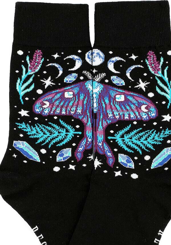 Restyle's Enchanting Forest Design Breathable Gothic Socks