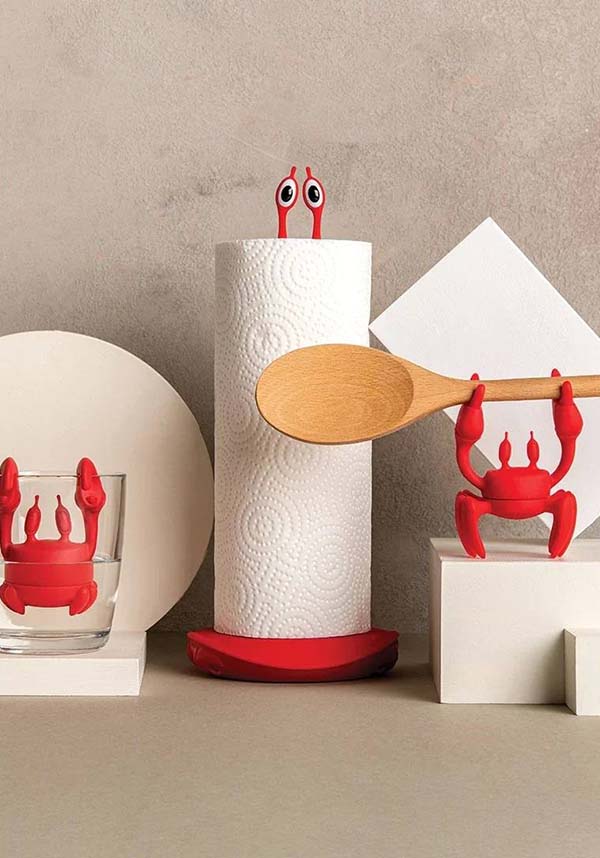 Adjustable and Durable Crab-Shaped Paper Towel Holder