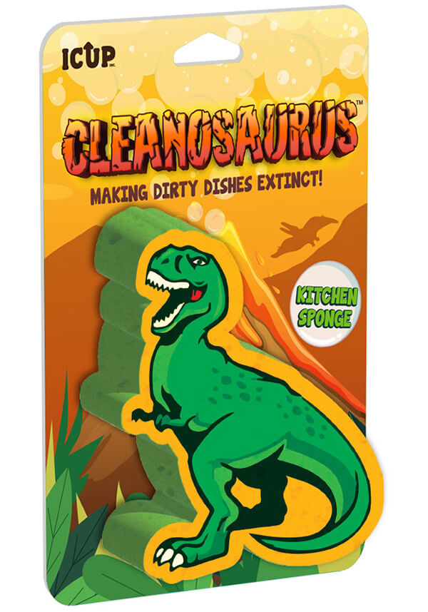 Cleanosaurus | Powerful and Quirky Kitchen Cleaning Sponge