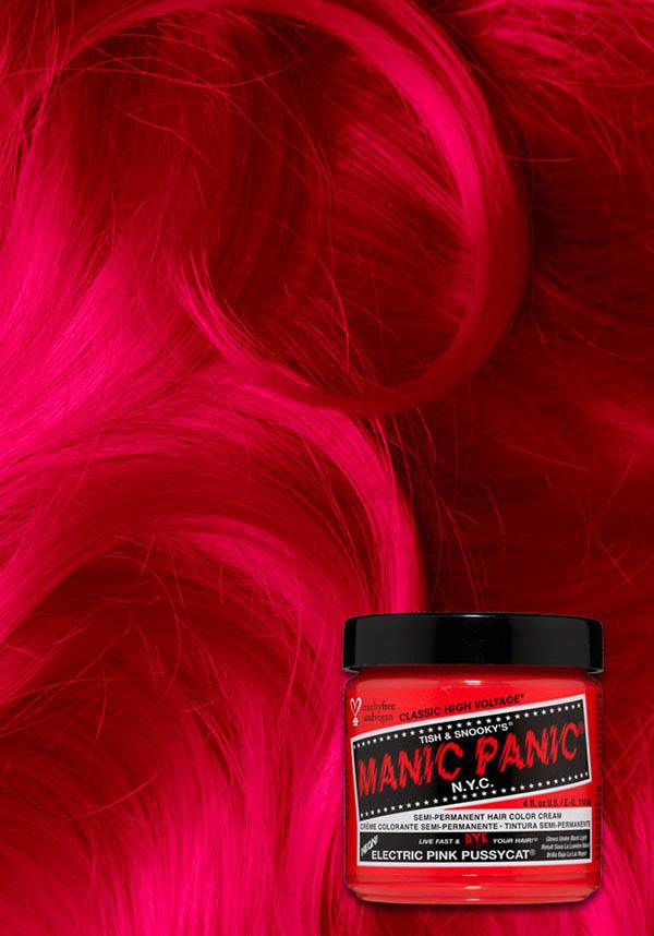 Classic Electric Neon Pink Pussycat Semi - Permanent Hair Dye