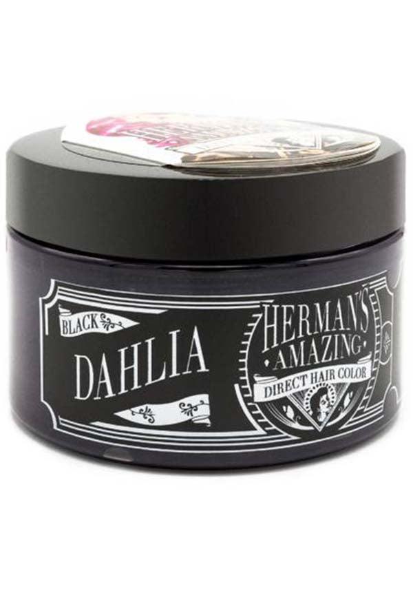 Herman's Professional Dahlia Black Semi - Permanent Conditioner - Based Vegan Hair Colour