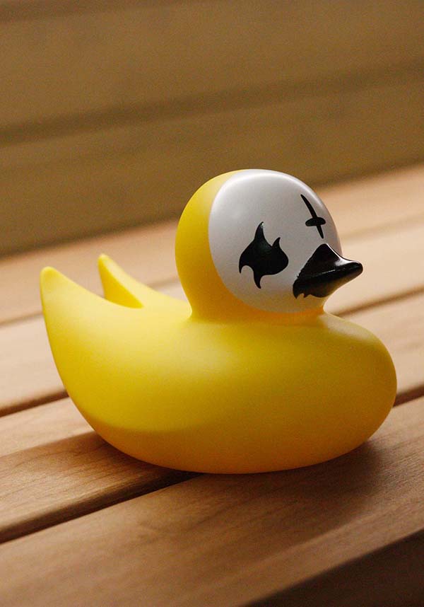 Satanic Design Corpse Paint Rubber Duck Bath Toy
