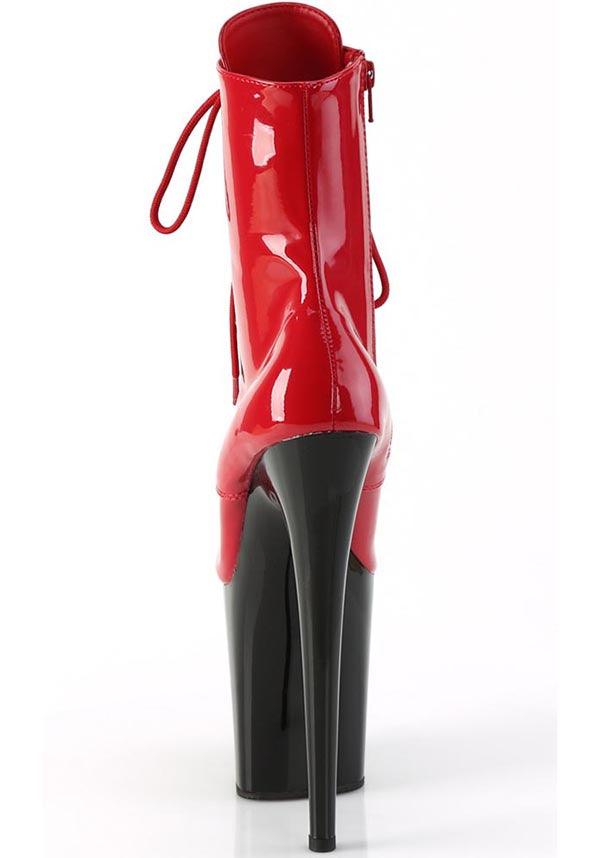PRE-ORDER: Red Flamingo-1020 Platform Heel Ankle Boots