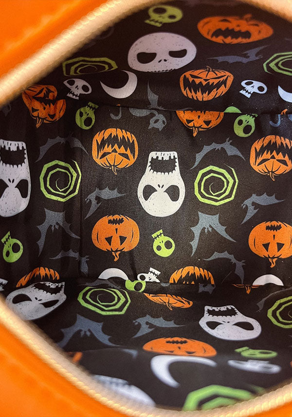 The Nightmare Before Christmas Jack Skellington Glow-in-Dark Faux Leather Crossbody Bag