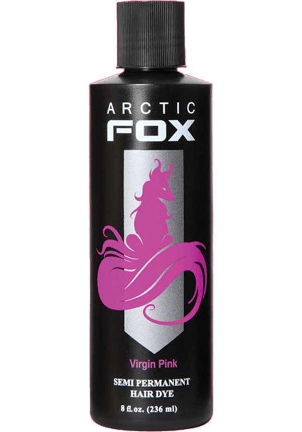 Arctic Fox Virgin Pink Semi - Permanent Hair Colour, 236ml Bottle