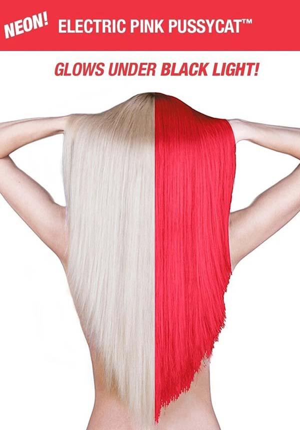 Classic Electric Neon Pink Pussycat Semi - Permanent Hair Dye
