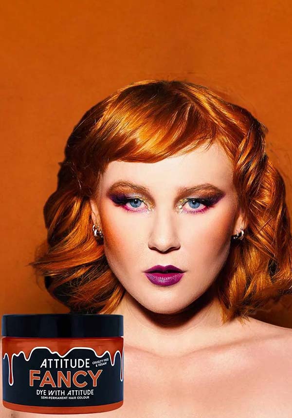 Attitude Fancy Semi - permanent Glossy Copper Hair Dye