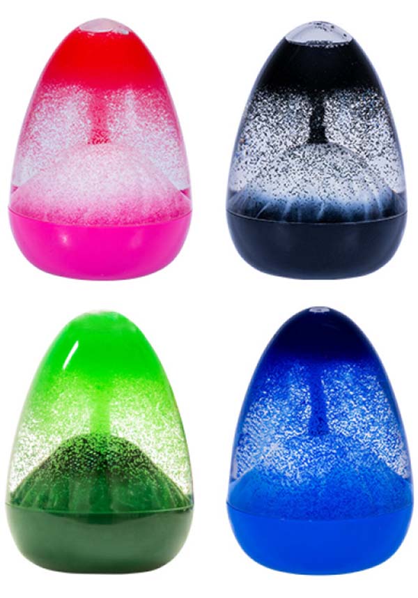 Volcano Eruption Liquid Sand Timer for Kitchen, Homework and Office Use