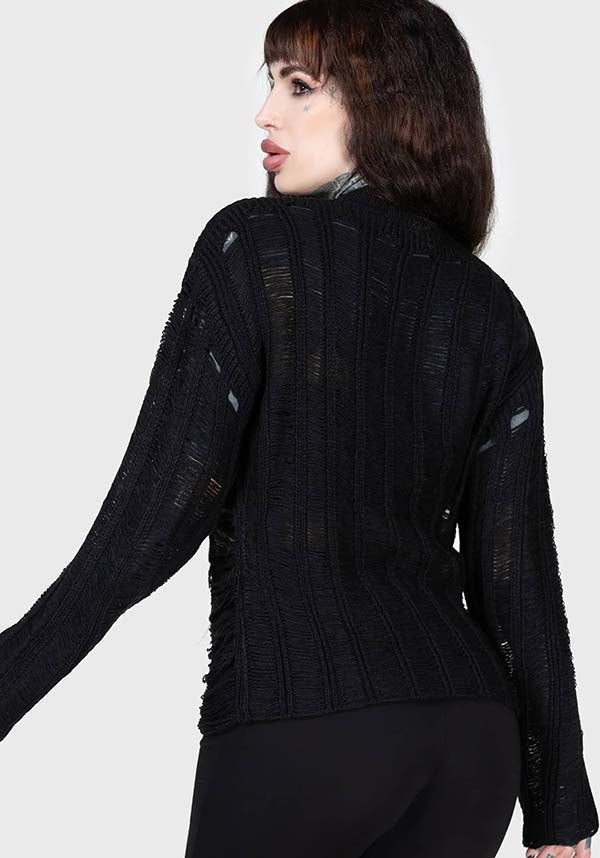 Crypt Convert Men's and Women's Stretch Knit Sweater