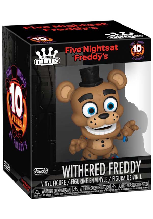 FNAF 10th Anniversary Mini Vinyl Blind Pick Figures [Restricted Sale]