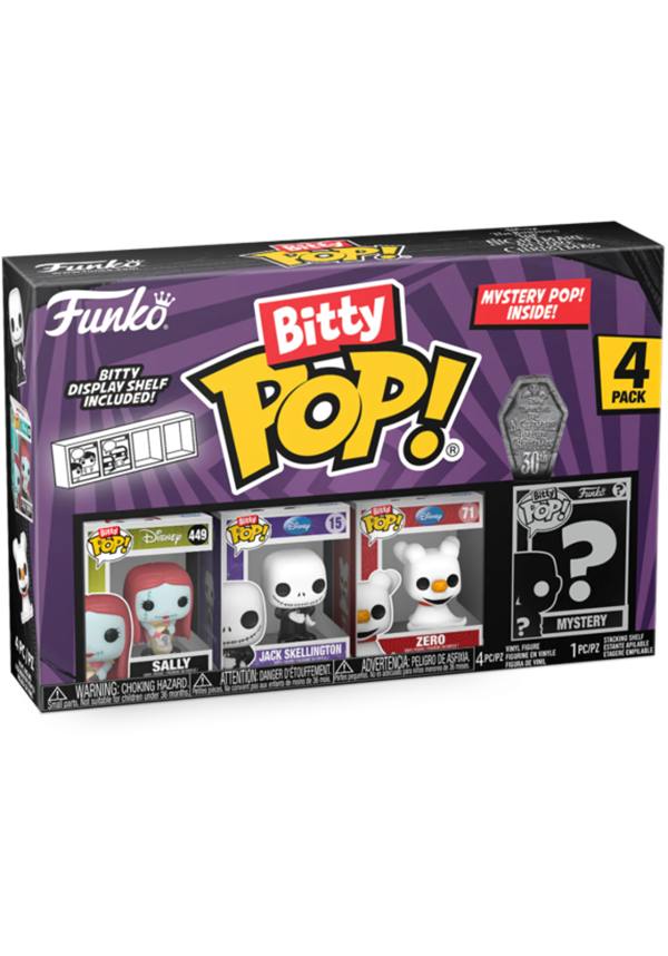 The Nightmare Before Christmas: 4-Pack of Bitty POP! Vinyl Figures