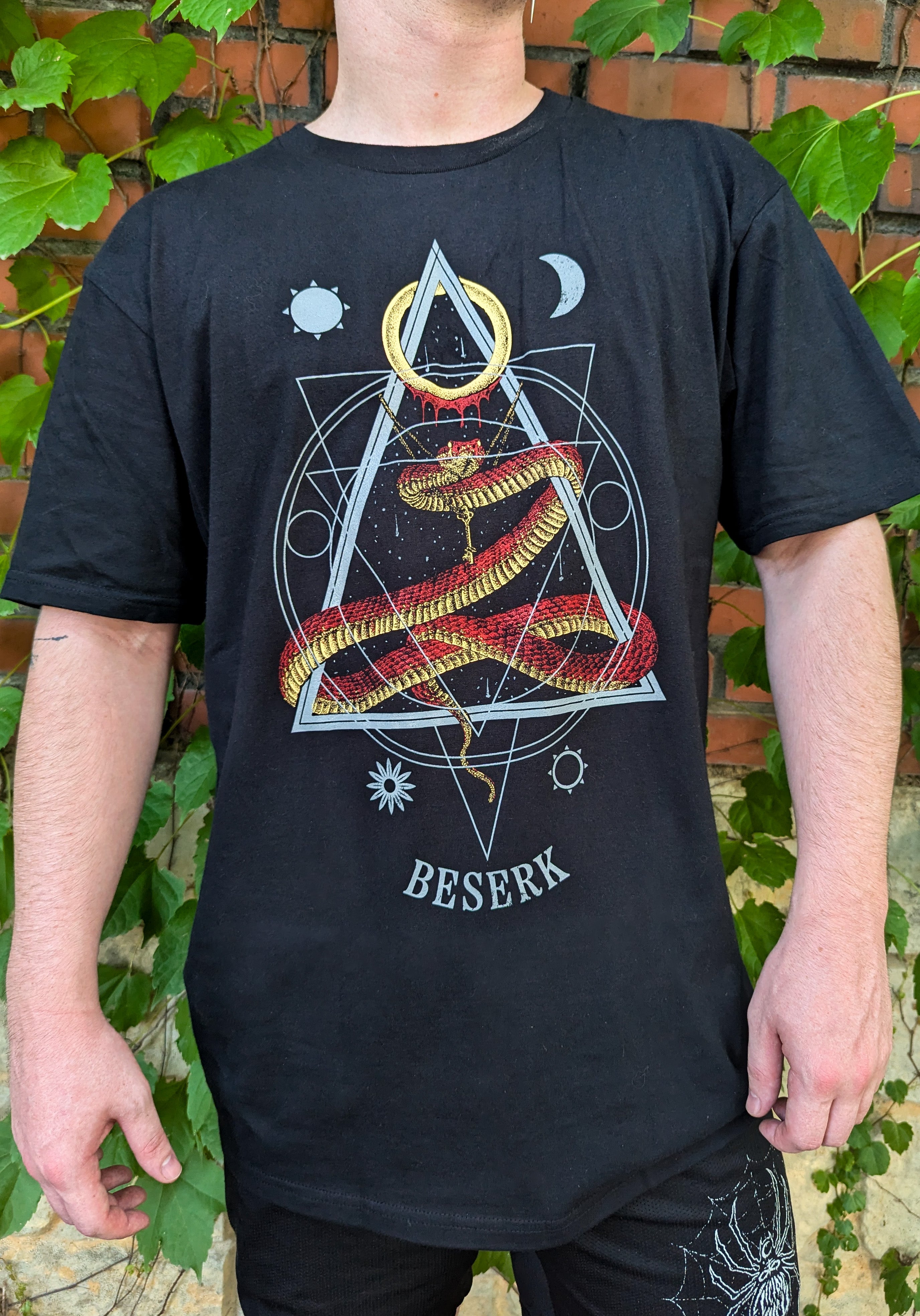 Enigmatic Venomous Alchemy Men's Regular Fit Cotton T-Shirt