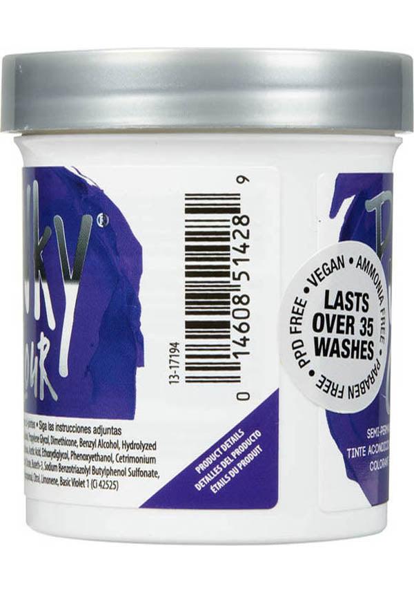 Punky Semi - Permanent Violet Hair Colour Dye for Magical Hair Transformation