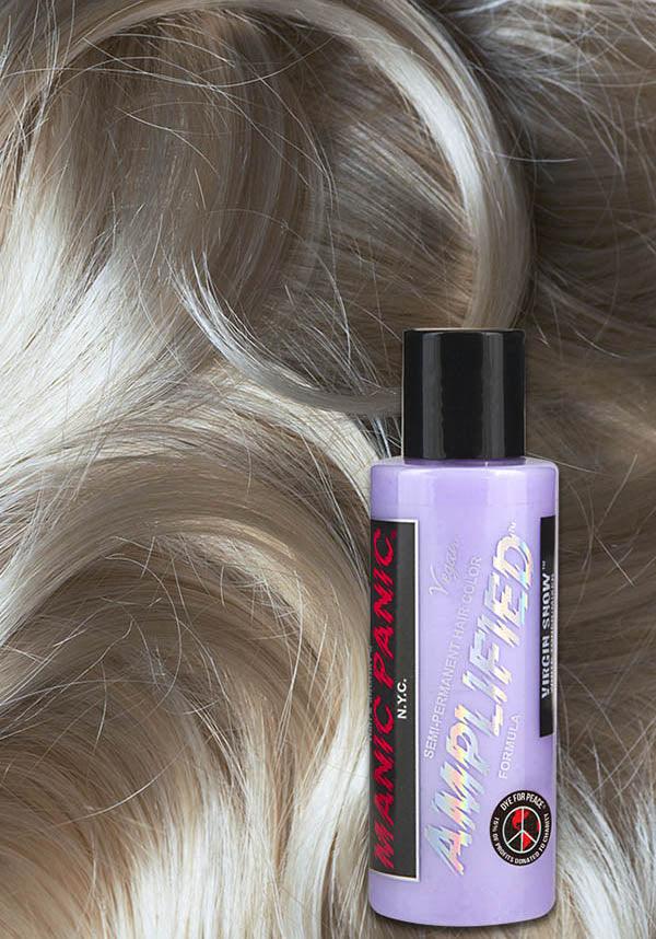 Amplified Virgin Snow Violet - Based Toner for Platinum Blonde Hair