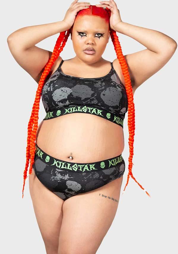 KILLSTAR Soft Stretch Cotton Bikini Cut Panty with Custom Design