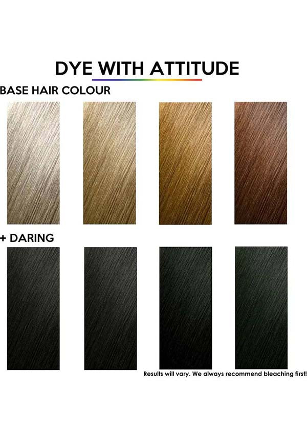 Attitude Daring Semi - permanent Black Hair Colour, Vegan & Cruelty - free